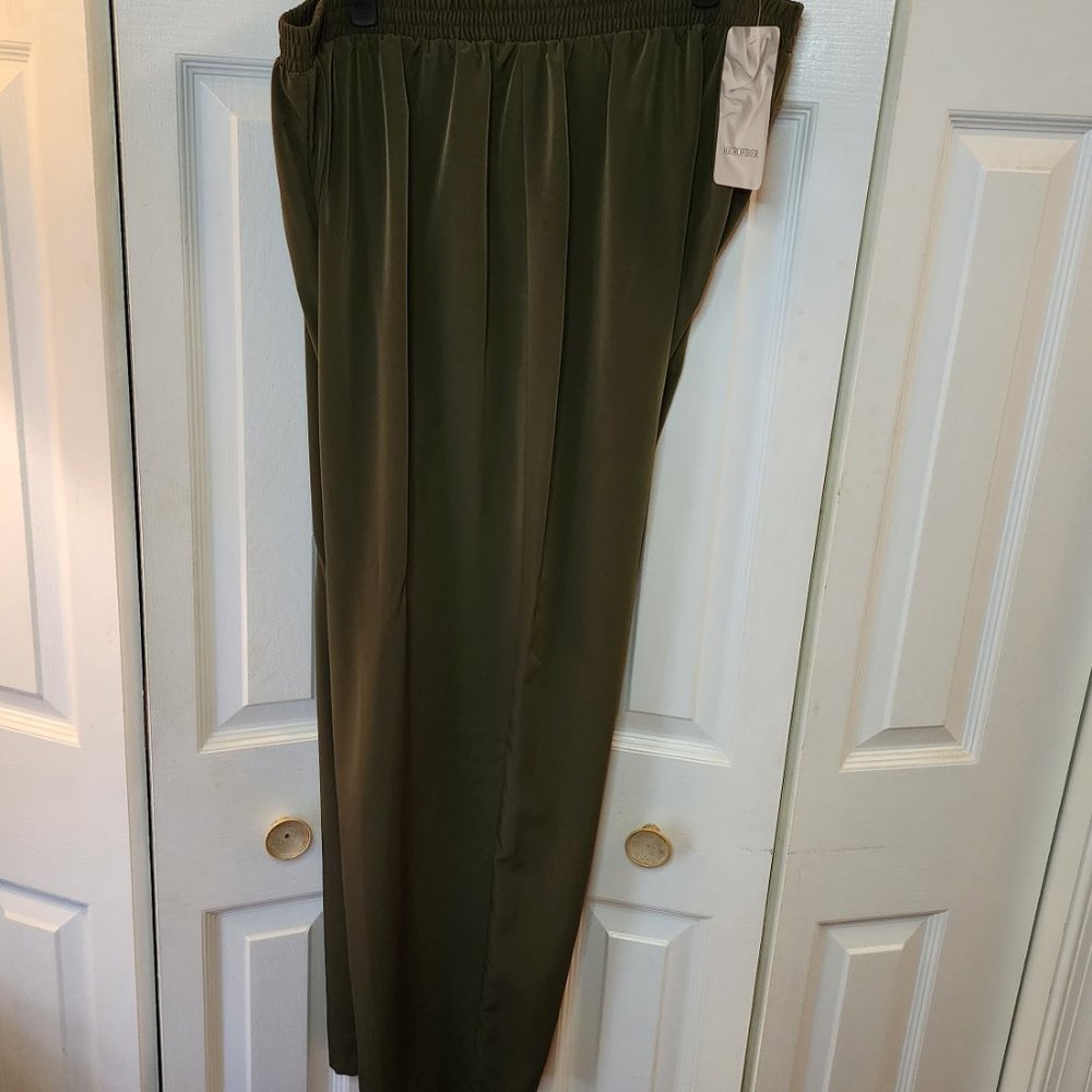 Christie and Jill Shirt Two Piece Sets High Waist Wide Leg Pants Suit Casual Ele - Picture 13 of 15